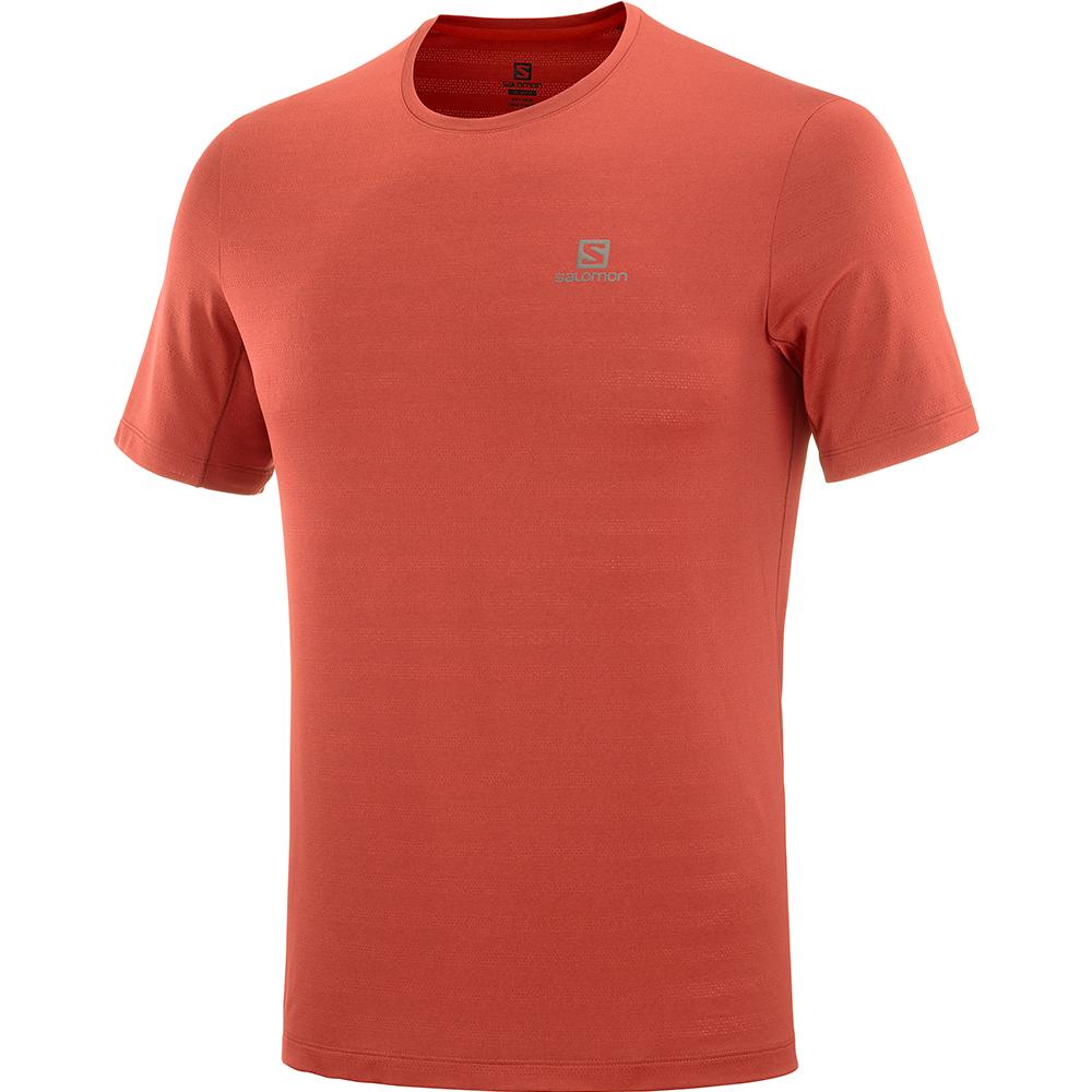 Salomon XA M Camisetas Hombre - Rojas - Colombia (76908-UHCT)